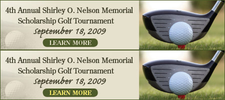 Fourth Annual Shirley O. Nelson Memorial Scholarship Golf Tournament